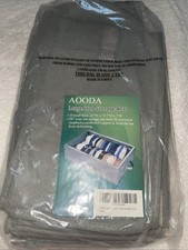 AOODA Gray Large Hat Storage Box, Threat For Under The Bed. Size In Photo New