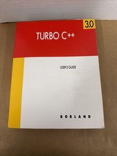 Borland Turbo C  3.0 Users Guide ONLY, 1998 Microsoft Windows