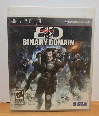 Binary Domain (Sony PlayStation 3, 2012) Missing Manual 