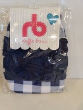 Ruffle Buns Baby Bloomers Diaper Cover   Size 3-6 Mo   Photo Prop, Baby Shower