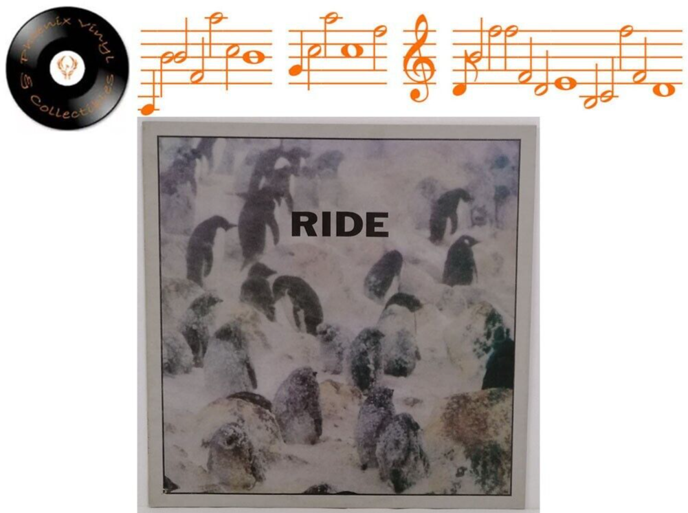 Ride Fall 12"" Single EP A1 B1 Pressing - EX
