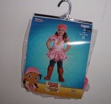 NWT NEW Disney Junior Izzy 2T Halloween Costume Toddler Child Neverland Pirates