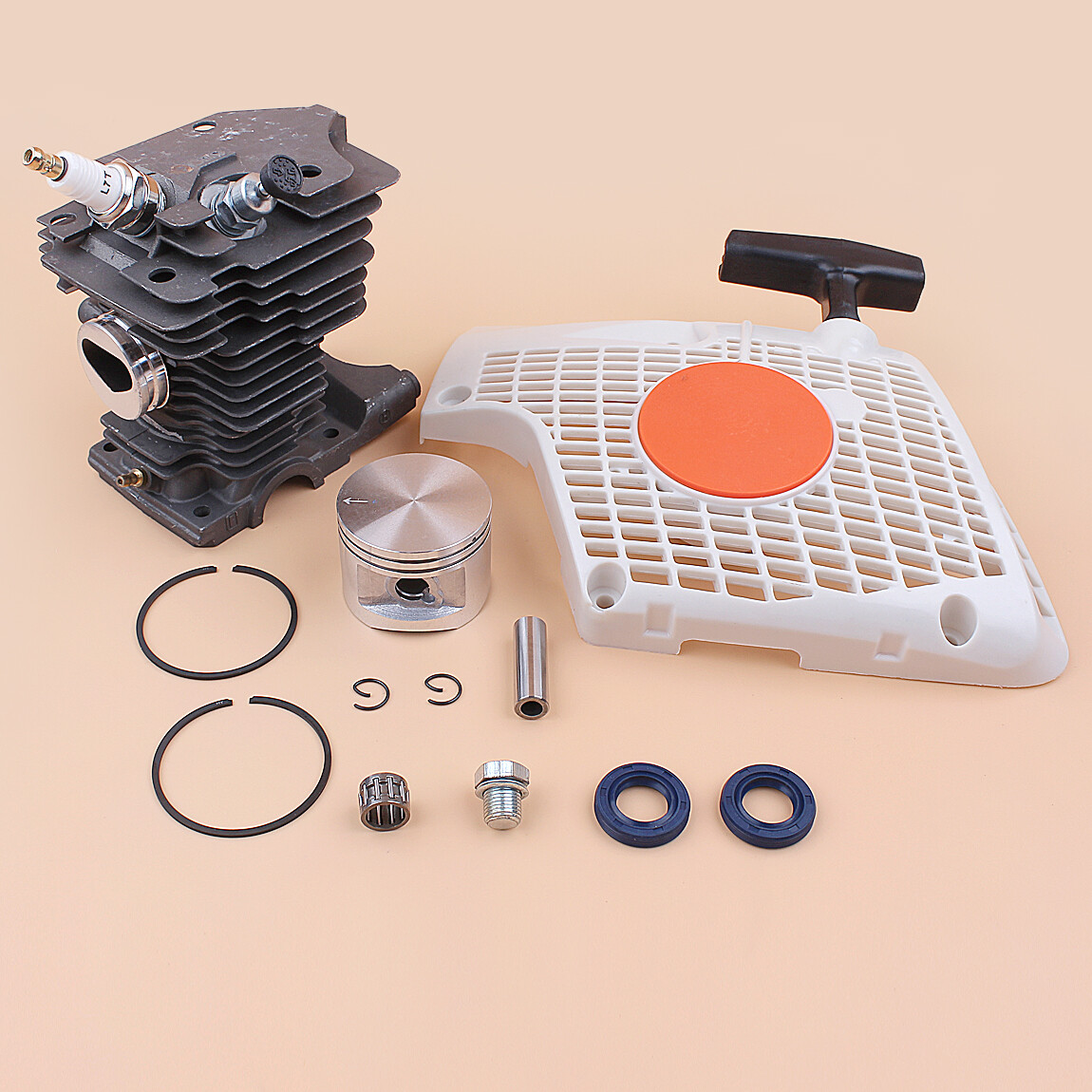 Cylinder Piston Recoil Starter Kit For Stihl MS270C MS280C MS280 MS270 ...