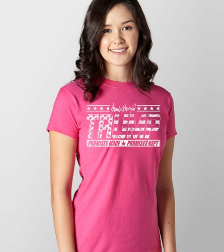 ORIGINAL TRUMP ~ VERSPRECHUNGEN GEMACHT * VERSPRECHUNGEN GEHALTEN T-SHIRT MIT SIGNATUR (DAMEN & HERREN) - Bild 5 von 13