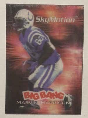1996 Sky Box SkyMotion Big Bang Marvin Harrison #6
