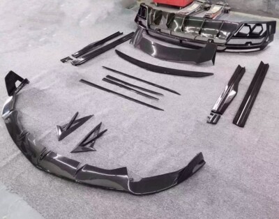 Carbon Fiber Car Front Rear Diffuser Side Spoiler Bodykit for Lamborghini Urus