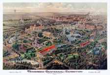 1897 Tennessee Centennial Exposition, Nashville, Tennessee Art Print 13" x 19"