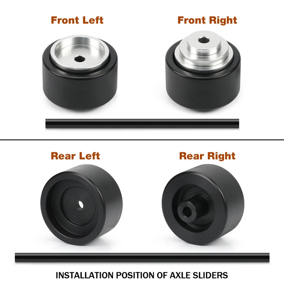 Protector antichoques deslizante del eje del husillo de la rueda trasera para BMW F850GS/Adventure F750GS Foto 4 de 4