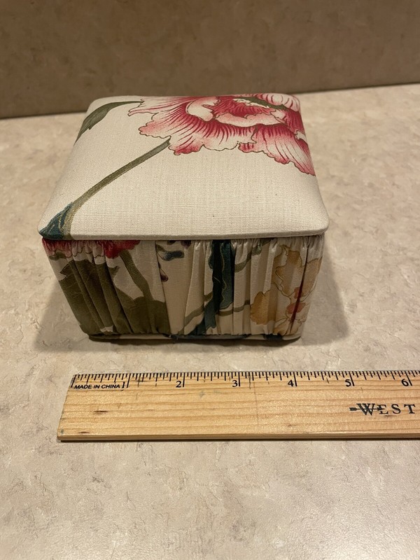Croscill  Floral Trinket Box