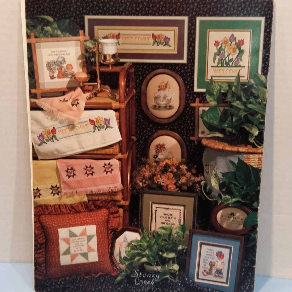 Comfort Station 16 Counted Cross Stitch Patterns By Stoney Creek - Image 4 of 4