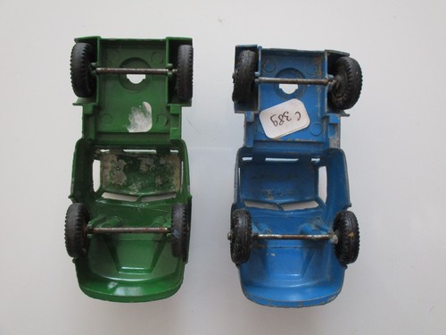 C389 LONE STAR ENVIRON 1/50 LOT DE 2 TRACTEURS CAMION BLEU ET VERT MOYEN ETAT - Imagen 3 de 3