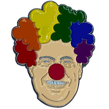 DL4-14 Mayor Bill DeBlasio Clown Pin NYC NYPD