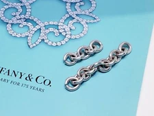 Original Silver Chain Links to Repair/Enlarge Tiffany & Co Neckline and bracelet