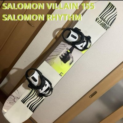 SALOMON VILLAIN 155 × SALOMON ARIBI M