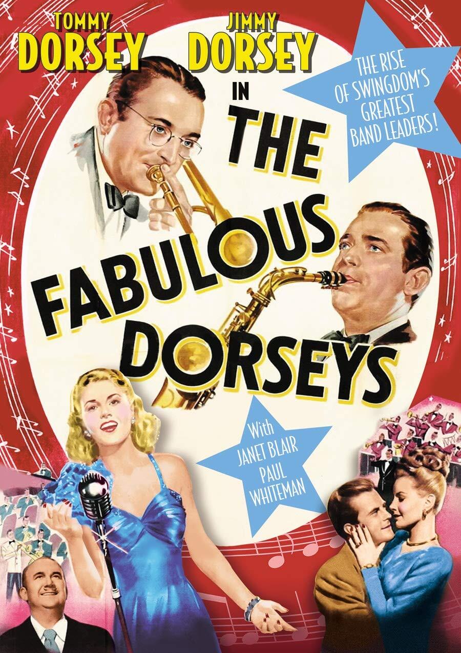 The Fabulous Dorseys (DVD) Jimmy Dorsey Paul Whiteman Tommy Dorsey