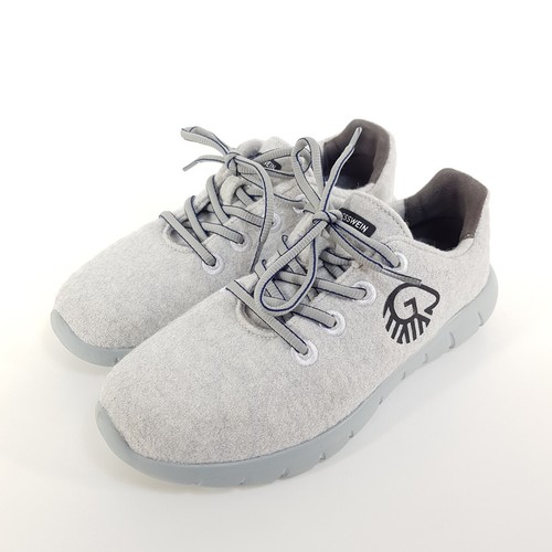 Giesswein Sneaker Merino Runners Damen Gr. 37 Grau Wolle Sportschuh Laufschuh