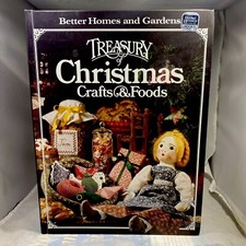 VTG Better Homes and Gardens: Treasury of Christmas Crafts  Foods 1983 HC VG 