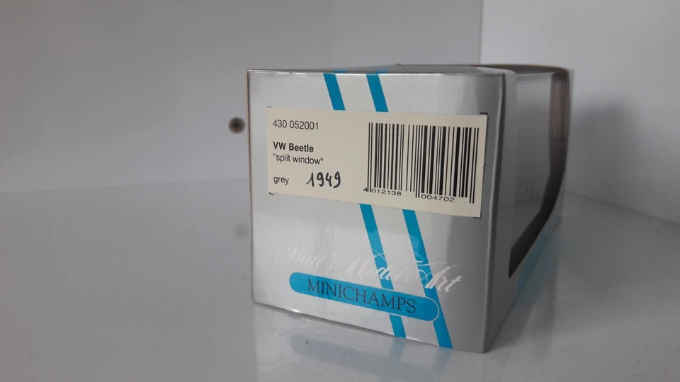 VW COCCINELLE BEELTE SPLIT WINDOW MINICHAMPS 430052001 N/BOITE 1/43 - Photo 3/4