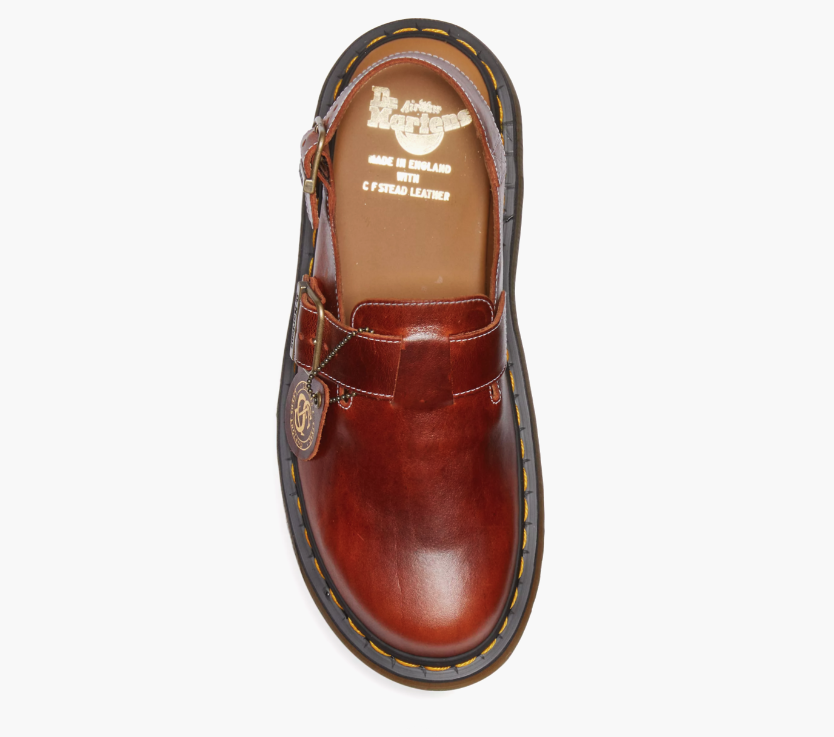 Handcrafted in England Dr. Martens Jorge Leather Mules in Handcrafted in England Dr. Martens Jorge Leather Mules in