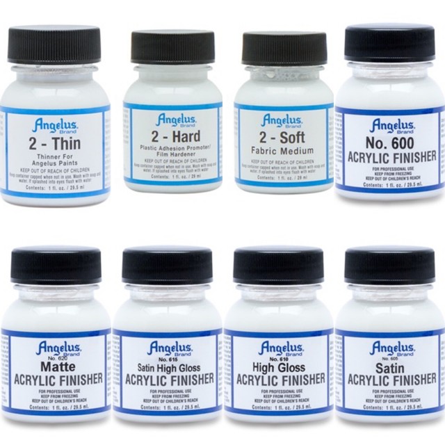using angelus leather paint
