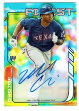2014 FINEST #RA-MC MICHAEL CHOICE ROOKIE REFRACTOR AUTOGRAPH
