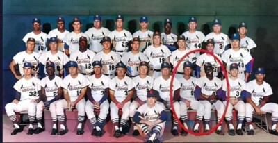 #ad #ad Vintage 1964 St. Louis Cardinals Team Photo Bob Uecker amp; Bob Gibson Hand Holding $4.98