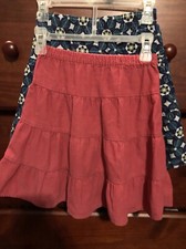 Girls Skirts Pair Size 4-5