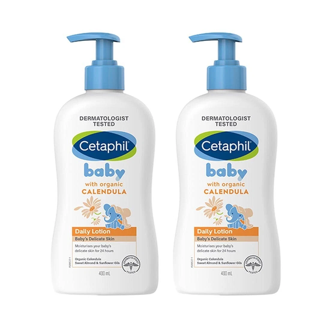 Cetaphil Baby Daily Lotion with Organic Calendula 400ml Pack Of