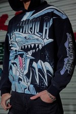 YOUNGLA (SOLD OUT) - 5008 - YU-GI-OH!® HOODIES - KAIBA’S BLUE EYES - LARGE