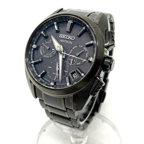 SEIKO SBXC069/5X53-0AV0 Astron Global Line Day Date GPS Wristwatch - Picture 2 of 9