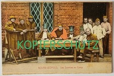 Tolle AK - Foto - Gruppe Belgischer Soldaten in Verkleidungen WW1 - 1914 / 1918