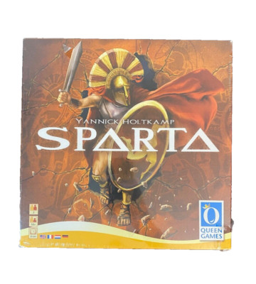 Sparta Strategy Board Game By Yannick Holtkamp Queen Games 2011 New Sealed