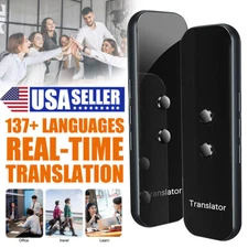 Two Way Instant Handheld Real-time translation in 137+ languages  Translator#BK