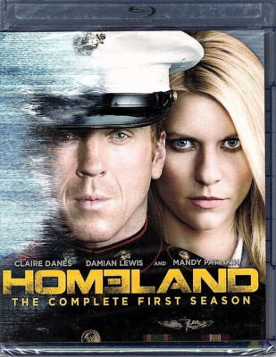 Homeland: The Complete First Season [Blu-ray, 2011, 3-Disc Set] NEW w/Slipcover