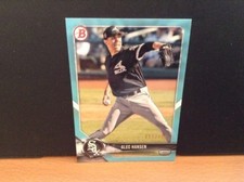 2018 Bowman Draft SKY BLUE Paper Parallel SP Alec Hansen White Sox #'ed 403/499
