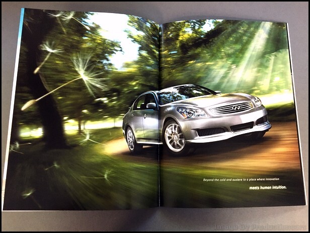 2009 Infiniti G G37 Sedan 48-page Original Car Sales Brochure
