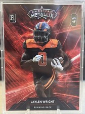 Jaylen Wright 4/8 2023 American Metallix Wild Card Rookie Card