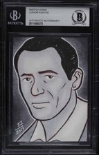 The Rat Pack Joey Bishop Original Art Sketch Card 1/1 BAS