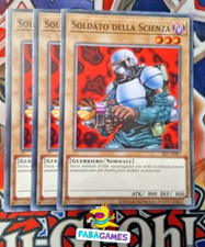 🇮🇹 YU GI OH 3 x SOLDATO DELLA SCIENZA – PSV IT097 COMUNE – ITA 🇮🇹