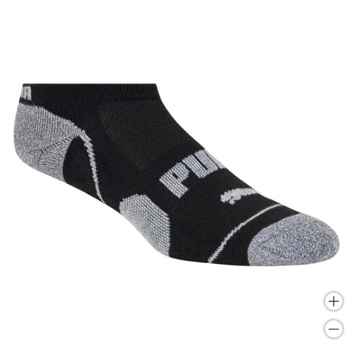 PUMA Women’s No Show Socks 10 pk Shoe Size 5–9.5 Arch Support Cushioned Athletic - Picture 4 of 11