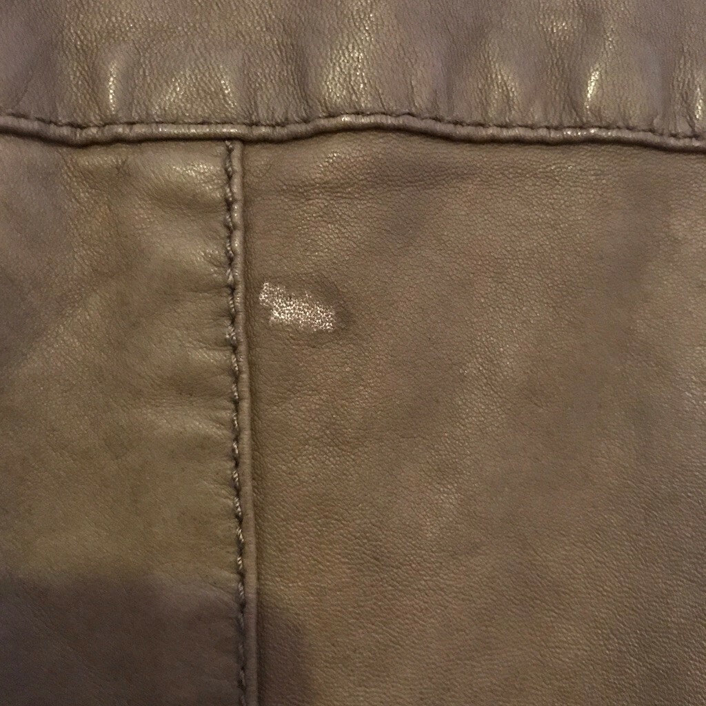 brogden leather jacket - Size S - Brown- MADE IN ITALY- PRE OWNED