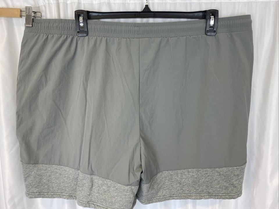Pantalones Cortos Atléticos HUNTER Para Hombre 2XL 6.5" Gris Entrepierna Foto 2 de 4