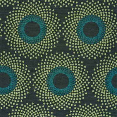 Designtex Phenomena Twilight Navy & Ocean  Blue Large Modern Upholstery Fabric