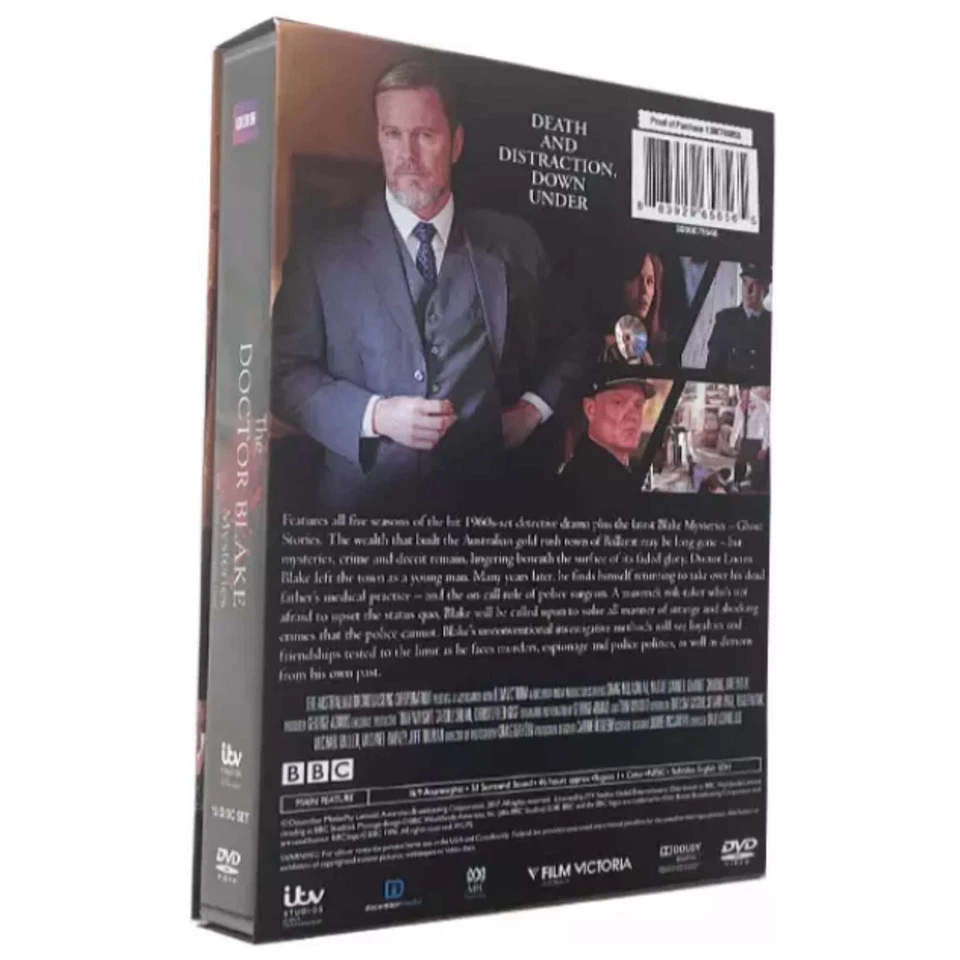 The DOCTOR BLAKE Mysteries the Complete Series Collection Season 1-5 DVD 13-disc - Image 2 of 2