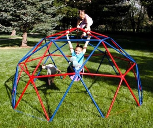 Lifetime Geometric Dome Climber Play Center (Primary Colors), 60-Inch - Picture 2 of 9
