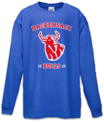 Hackensack B Kinder Langarm T-Shirt Brewster's Team Logo Millions Mannschaft
