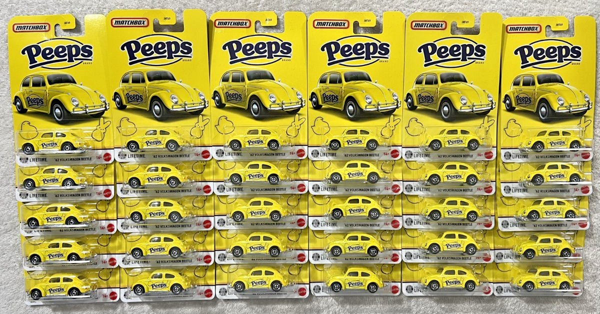 2026 MATCHBOX PEEPS 62 VOLKSWAGEN BEETLE LOT OF 30 **NEW** | eBay