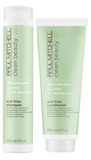 Paul Mitchell Clean Beauty Anti-Frizz Shampoo and Conditioner 8.5 oz Duo Set