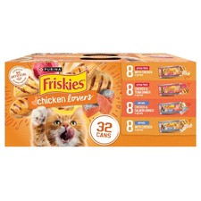 Purina Friskies Gravy Wet Cat Food Variety Pack, Chicken Lovers Prime Filets