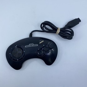 Sega Genesis Console 16 Bit Model 1601 with 6 Games & 1 Controller Tested Works